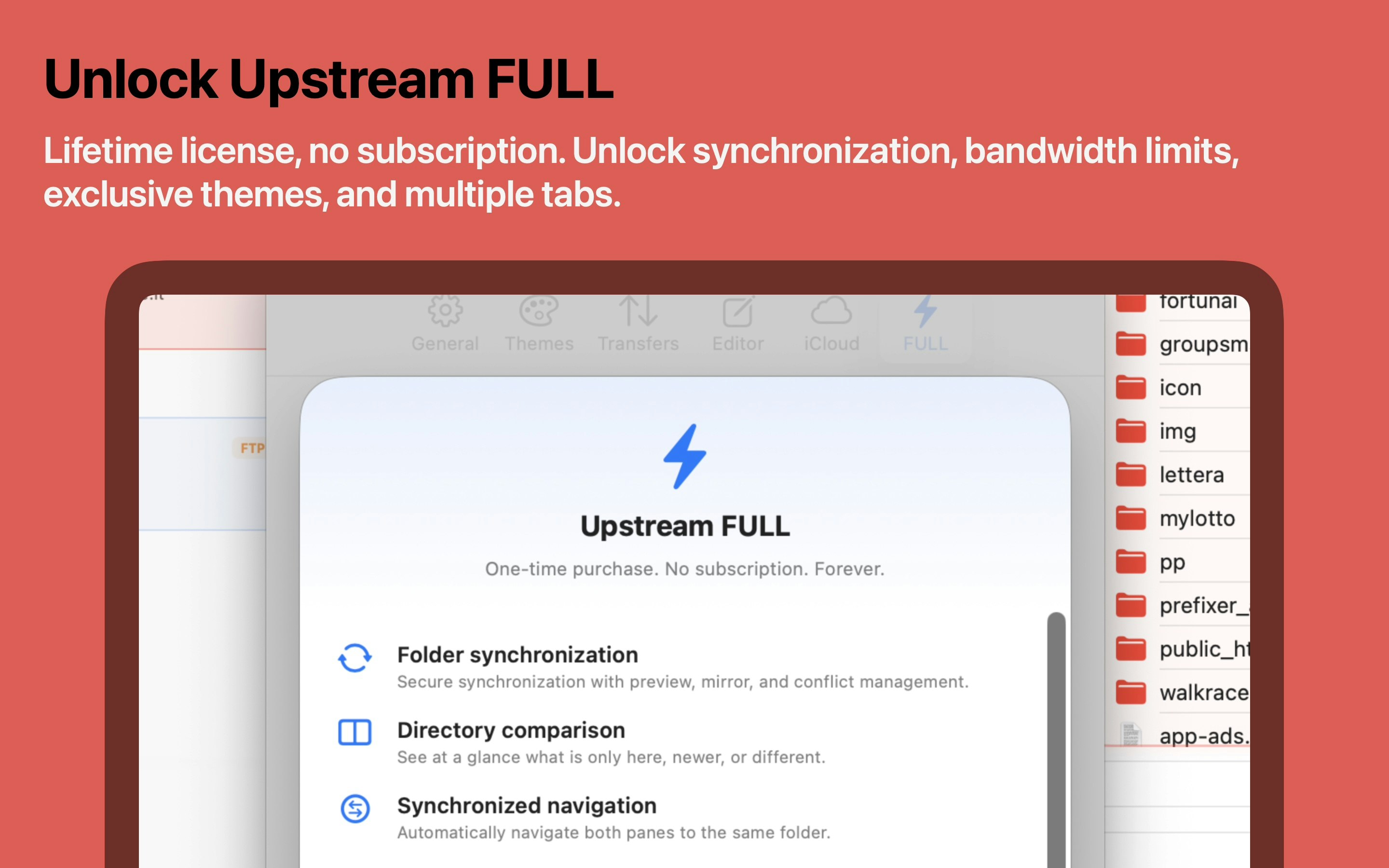 Upstream FTP gallery image