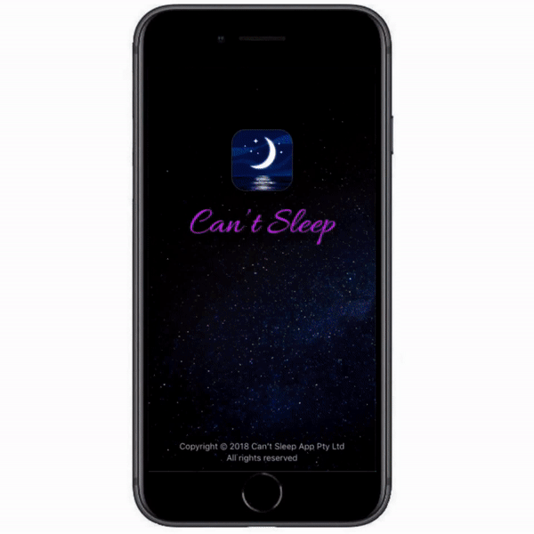 Can't Sleep logo