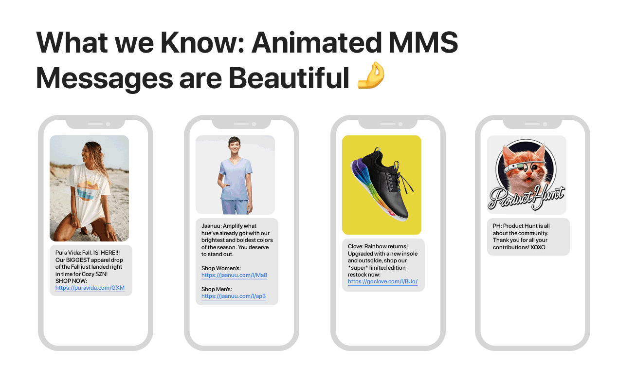 แฟนซี - สร้าง MMS GIF แบบเคลื่อนไหวอย่างรวดเร็วสำหรับแคมเปญ SMS ครั้งต่อไปของคุณ media 2
