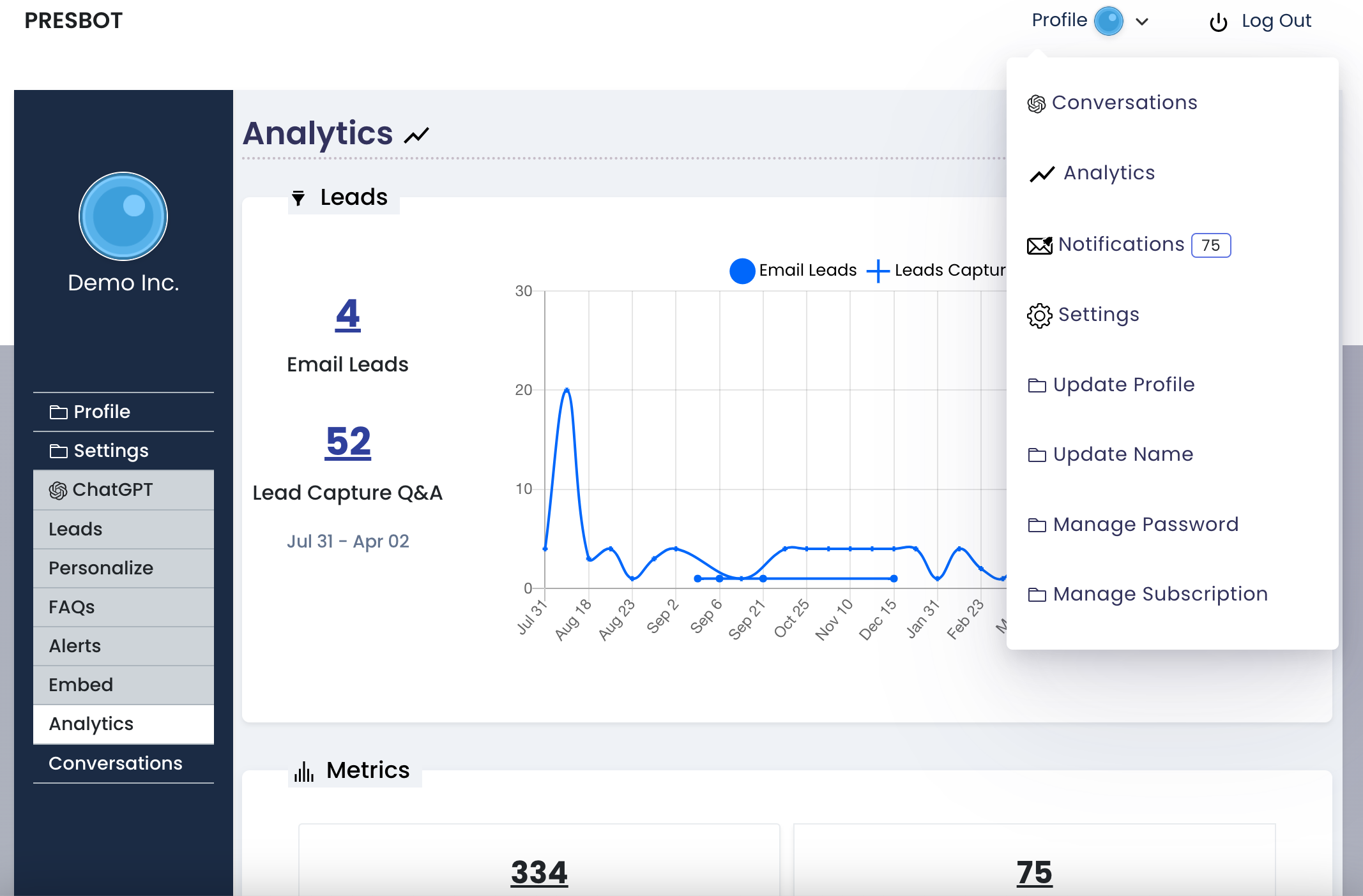 Presbot gallery image