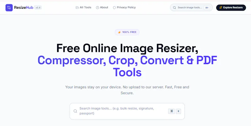 ResizeHub screenshot 3