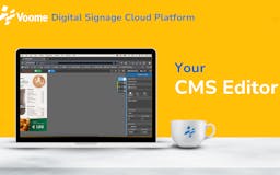 Voome Digital Signage Cloud Platform media 2