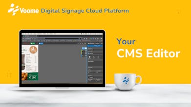 Voome Digital Signage Cloud Platform gallery image