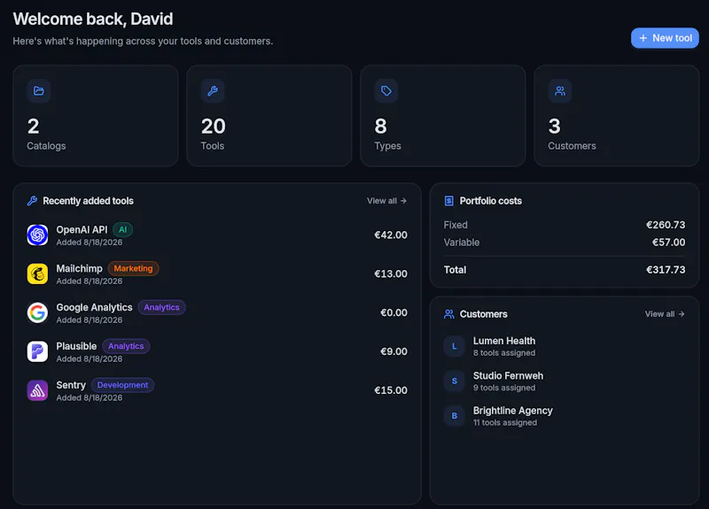Toolhub screenshot 2