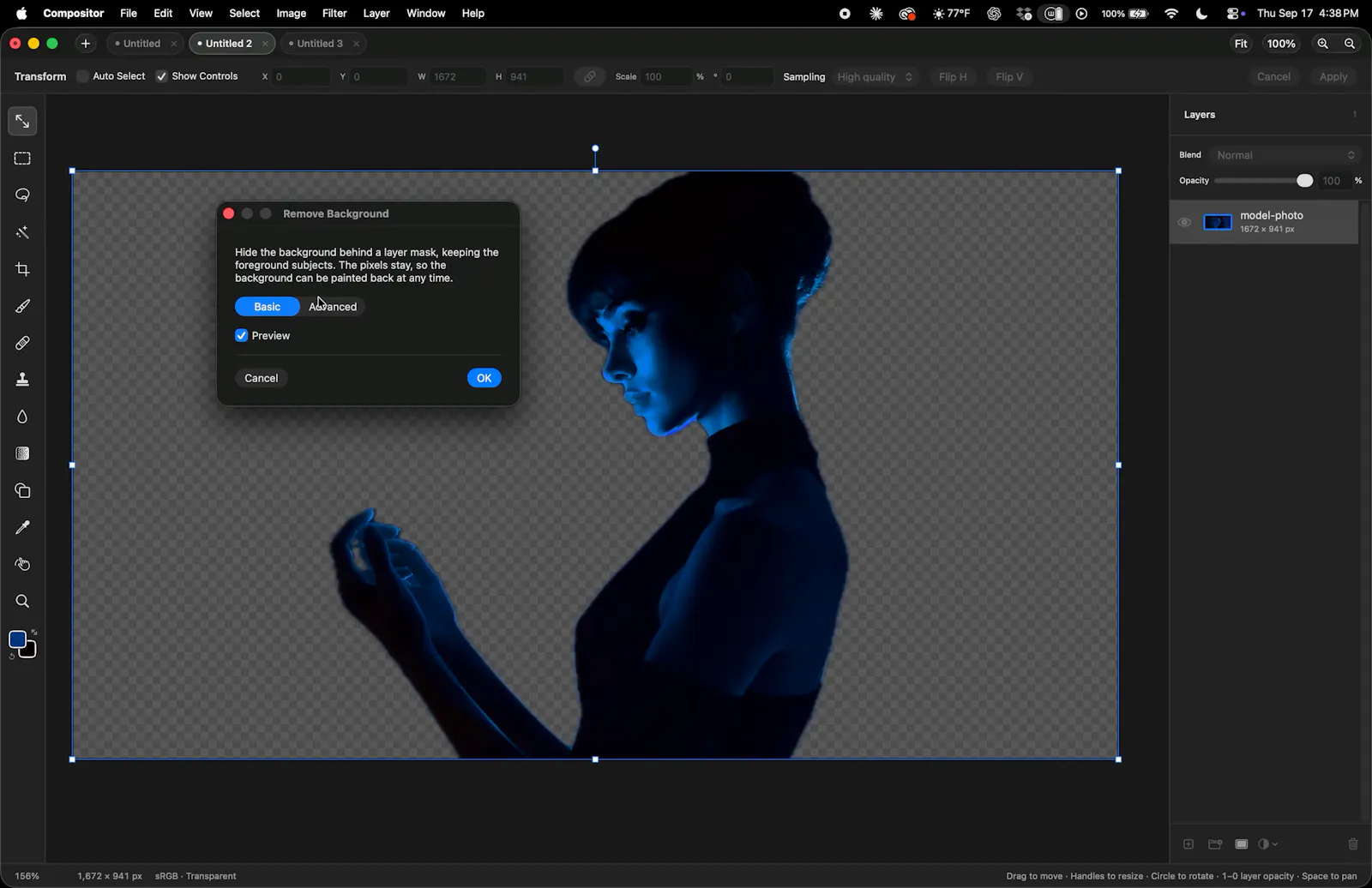 Compositor screenshot 2