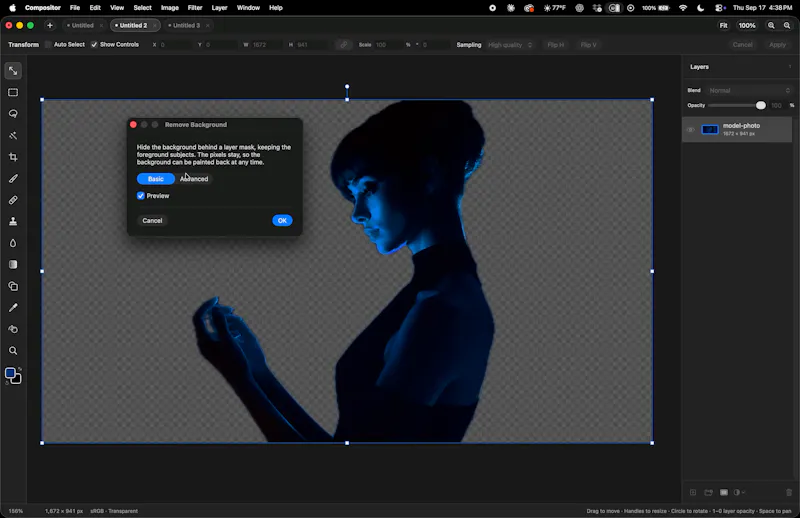 Compositor screenshot 2