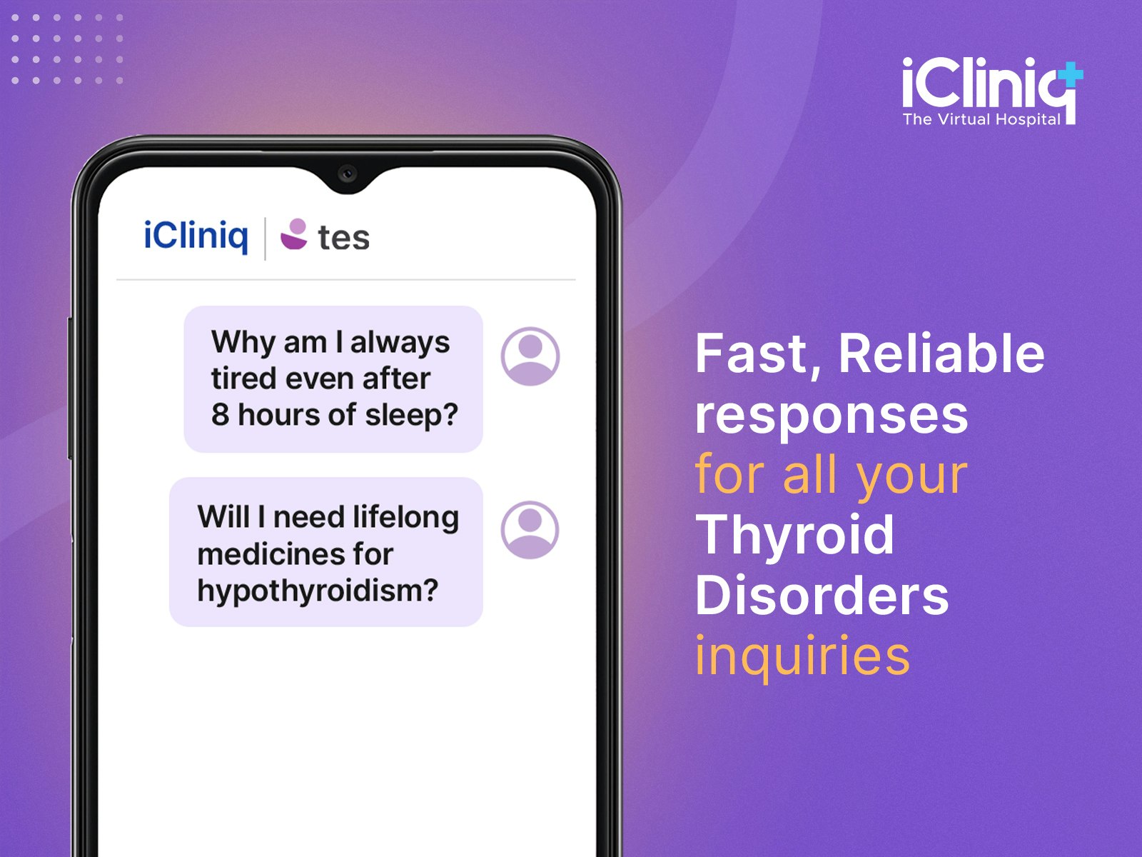 ICLINIQ TES для расстройств щитовидной железы - Создано опытными врачами медиа 1