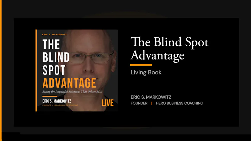 The Blind Spot Advantage - Living Book screenshot 2