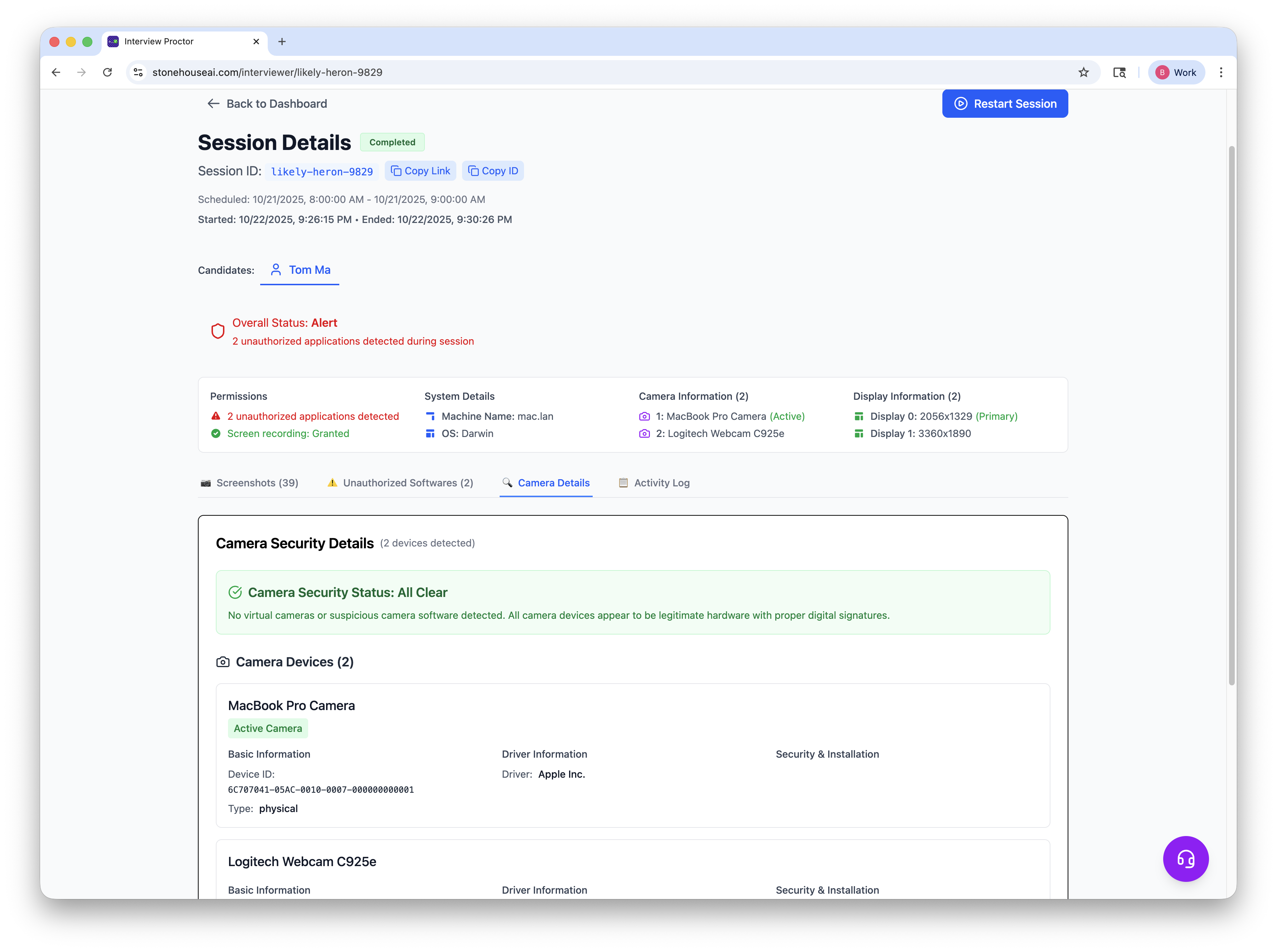 Interview Proctor gallery image