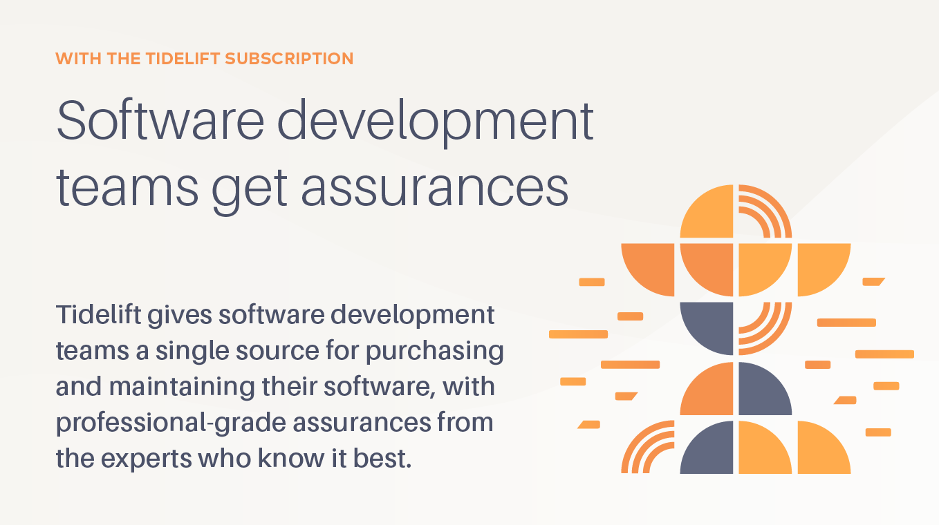 The Tidelift Subscription gallery image