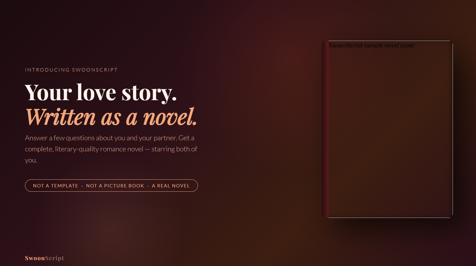 SwoonScript gallery image