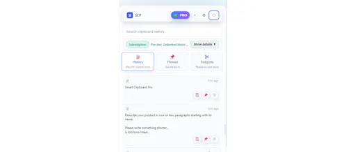 Smart Clipboard Pro gallery image