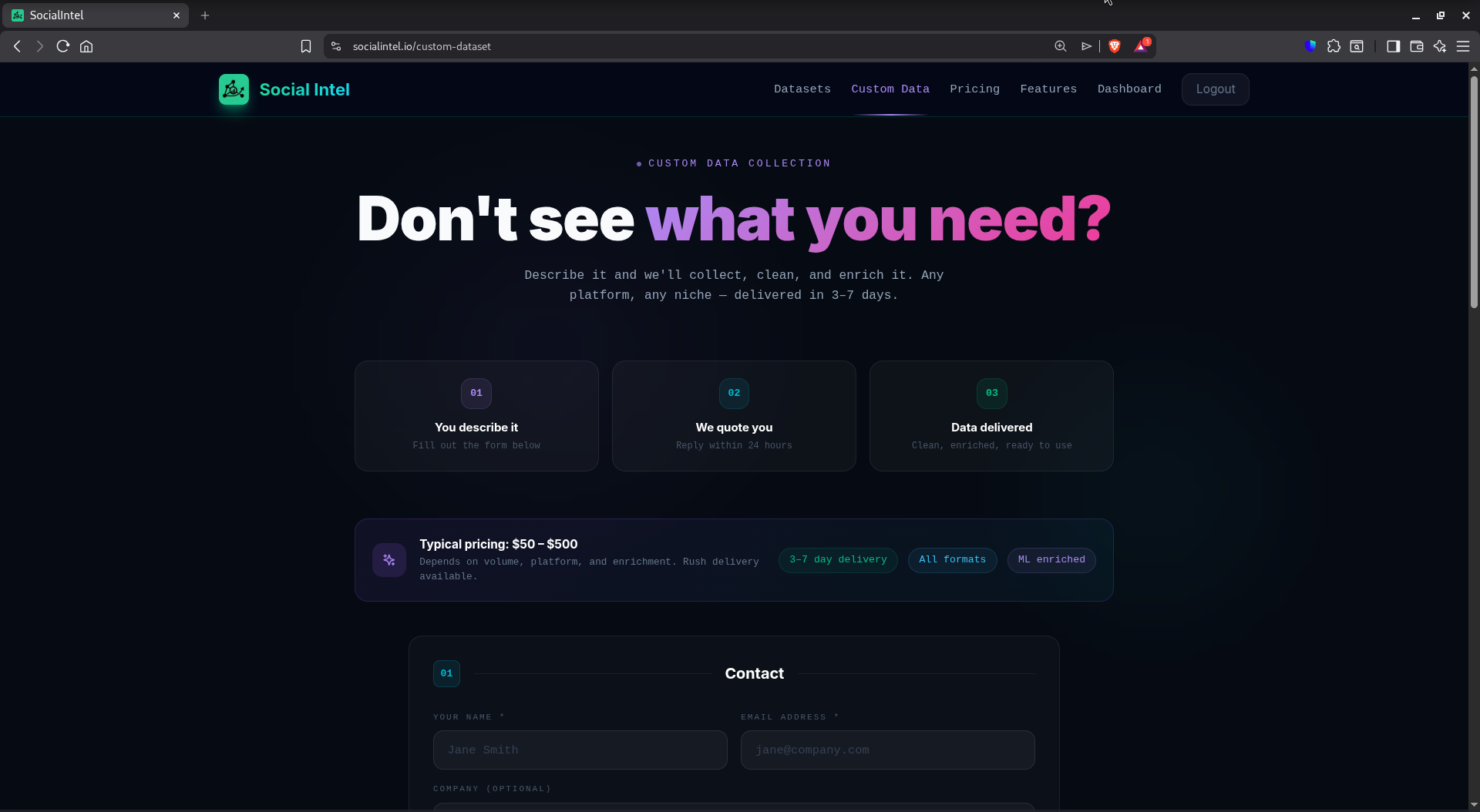 Social Intel gallery image