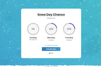 Snow Day Chance gallery image