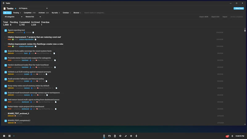 OpenClaw Web Desktop screenshot 6