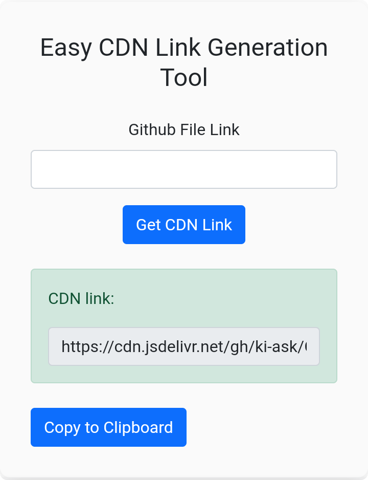 Easy Github CDN Generator media 1