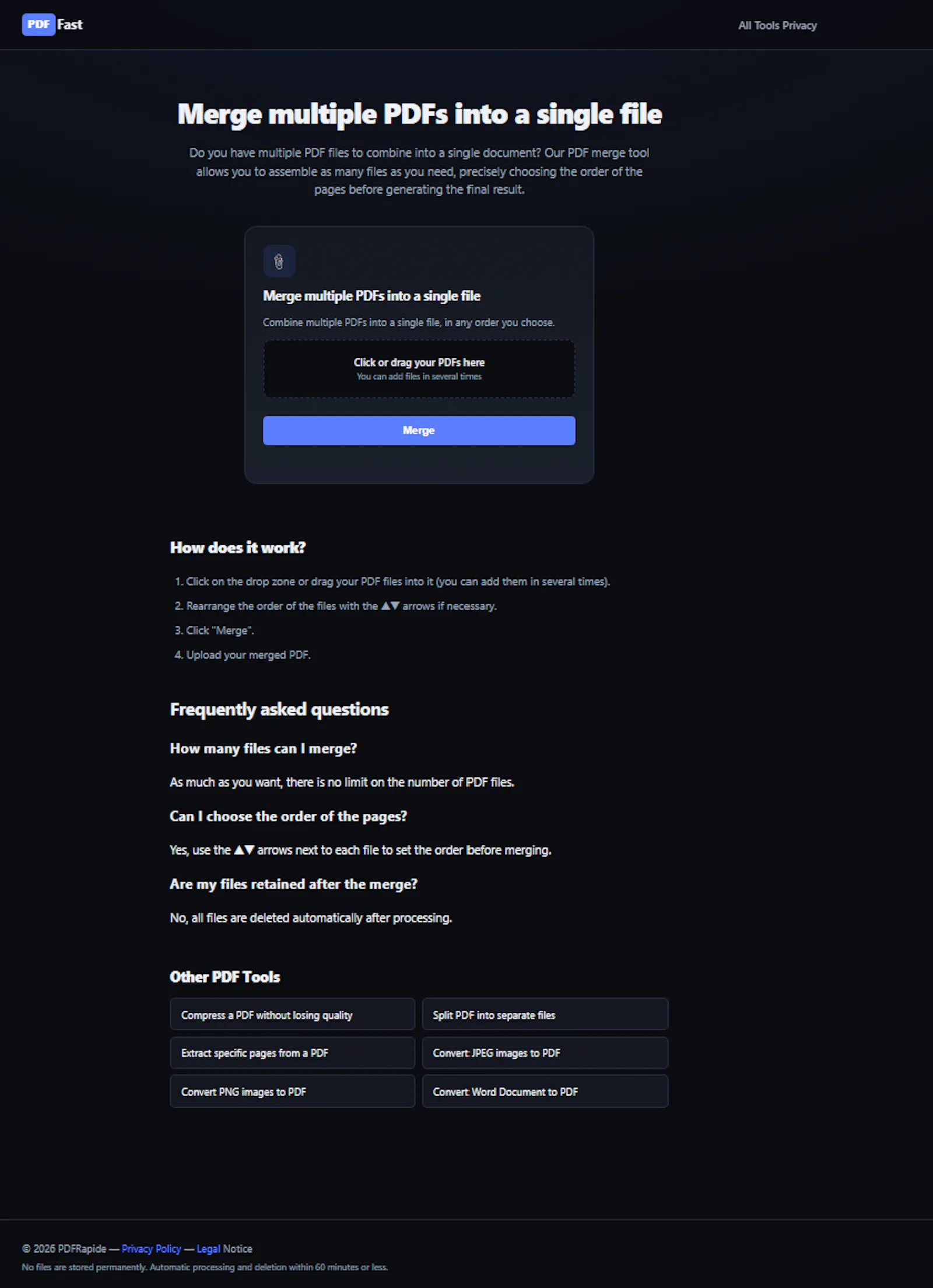 PDFRapide screenshot 2
