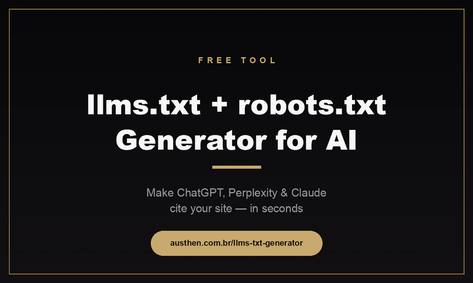 llms.txt Generator for AI screenshot 1