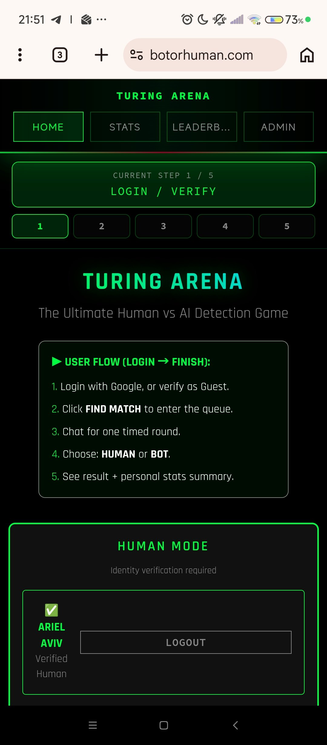 Turing Arena gallery image