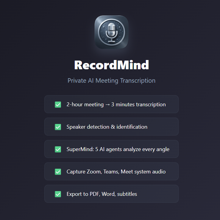 PrivMinds - Screenshot 5 showing product features and functionality