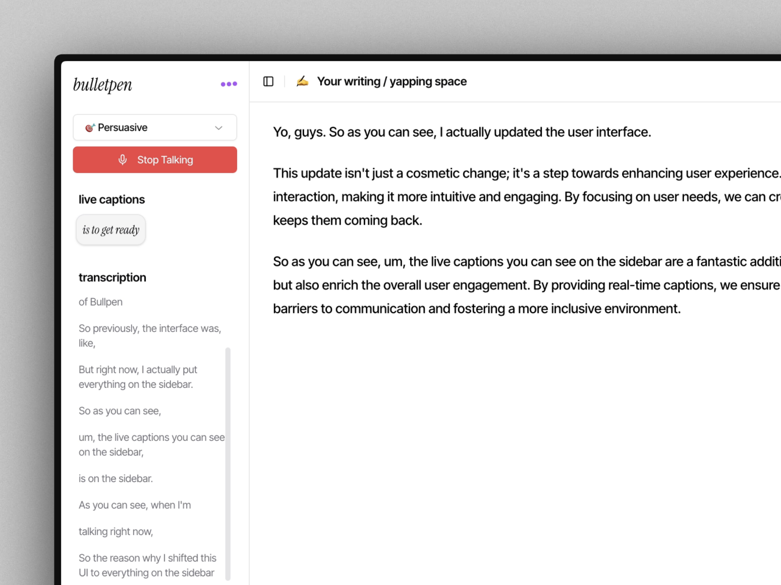 Bulletpen gallery image