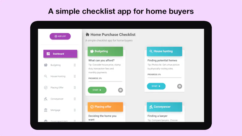 Home Purchase Checklist gallery image