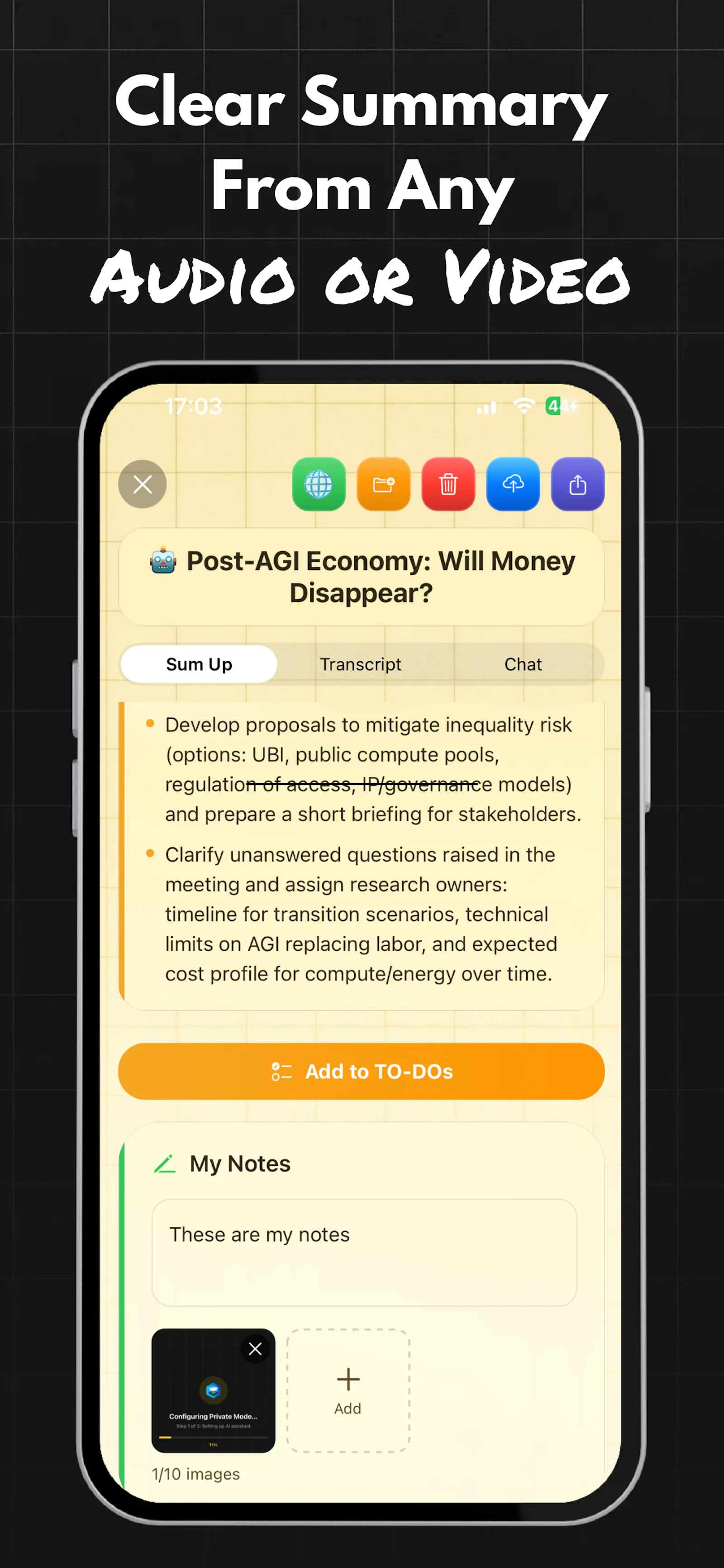 MeetingsAI: Notes & Summary screenshot 10