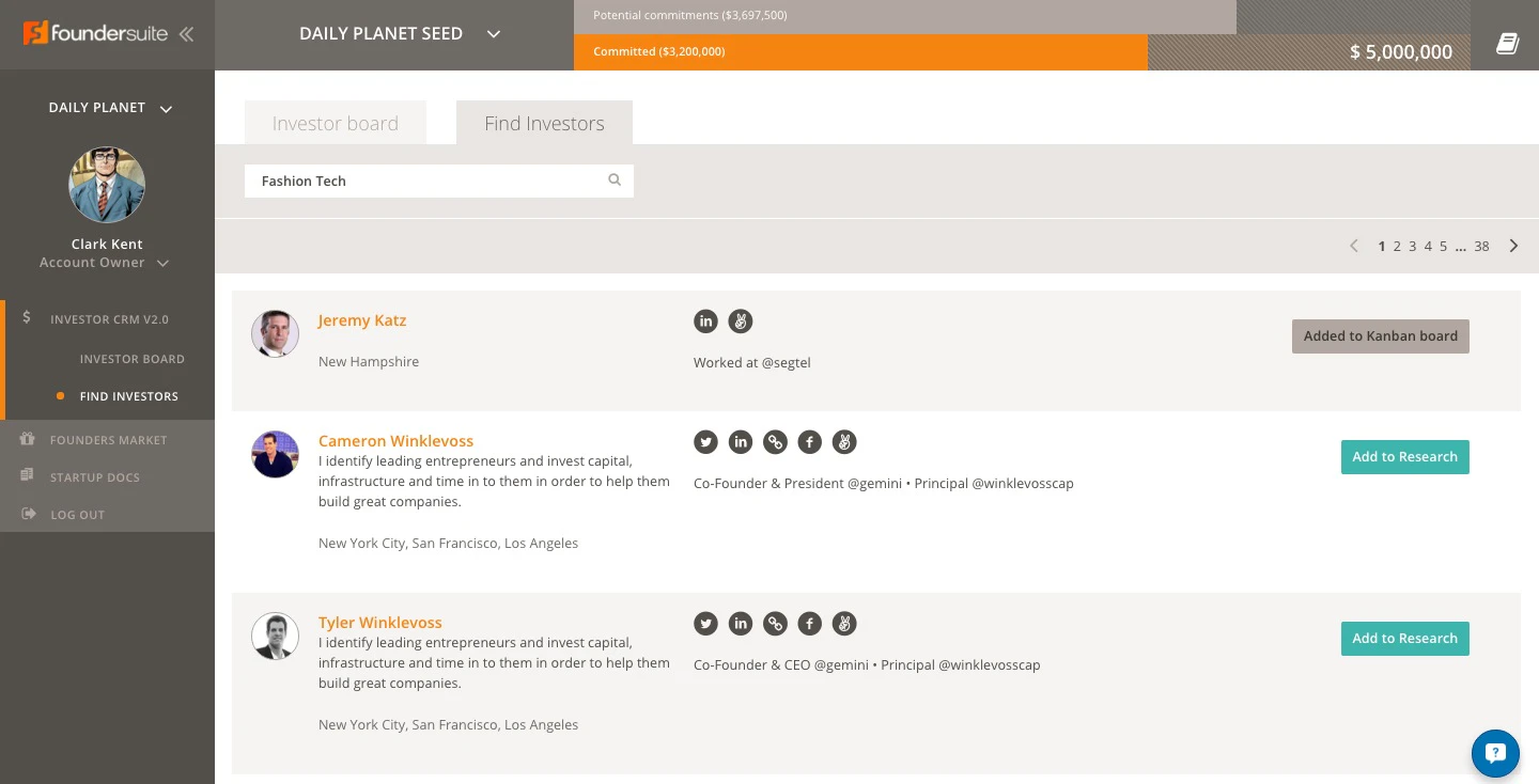 Investor Finder by FS