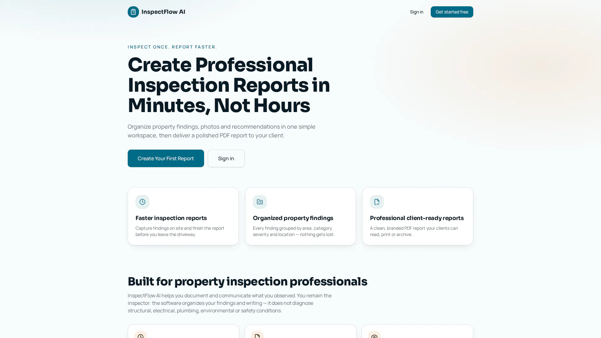 ProspectFlow – Real Estate Report screenshot