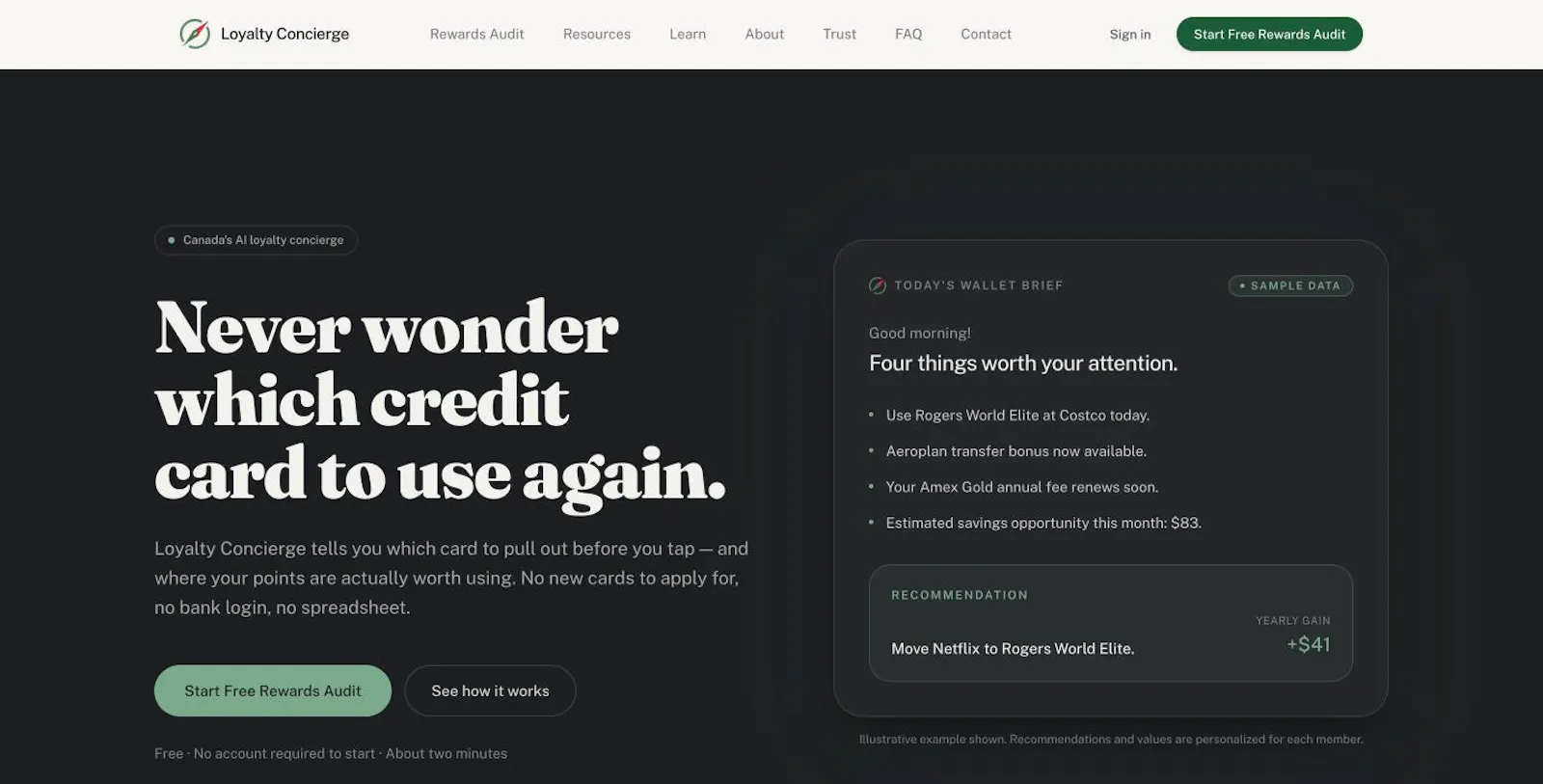 Loyalty Concierge screenshot 1