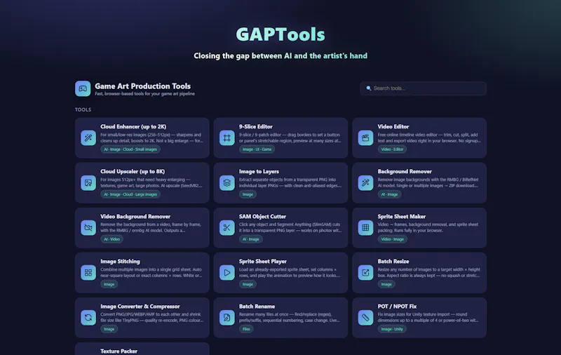GAPTools screenshot 3