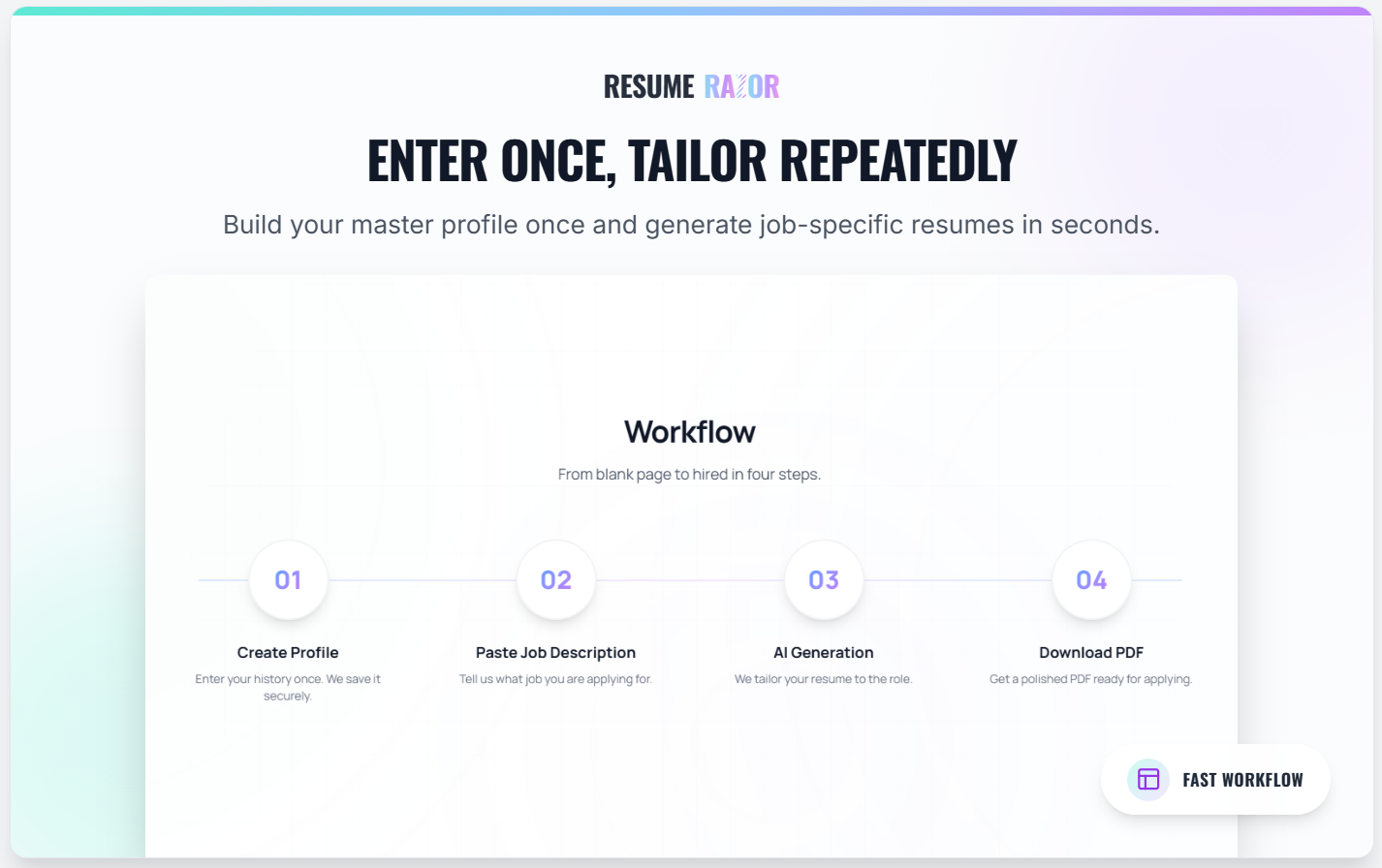 Resume Razor gallery image