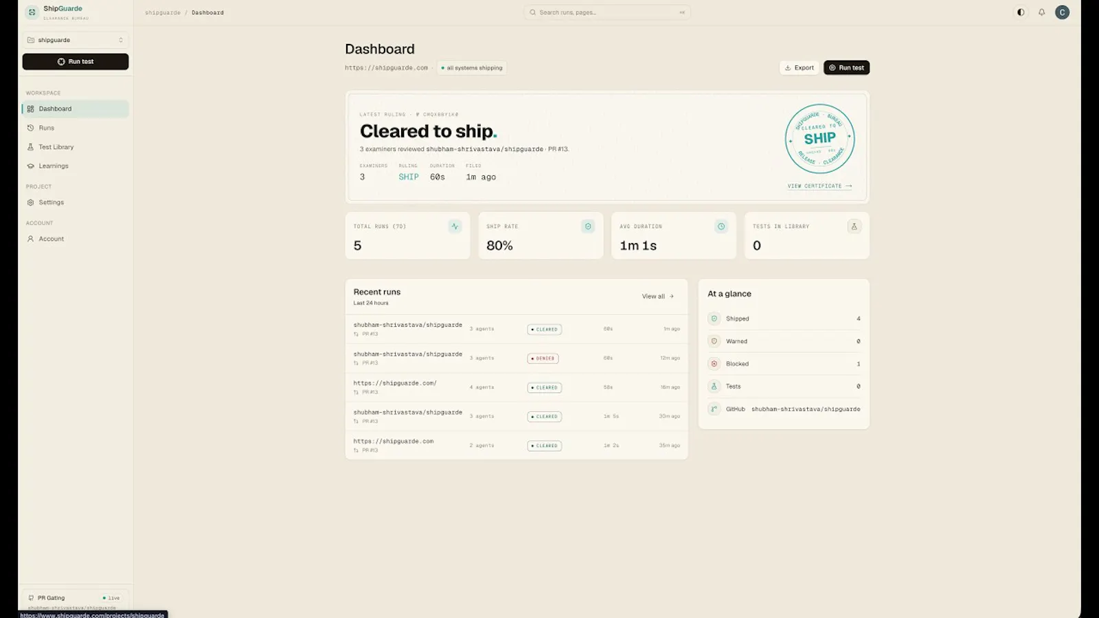 ShipGuarde screenshot 1 (video preview)