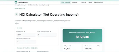 CashflowCalcs gallery image