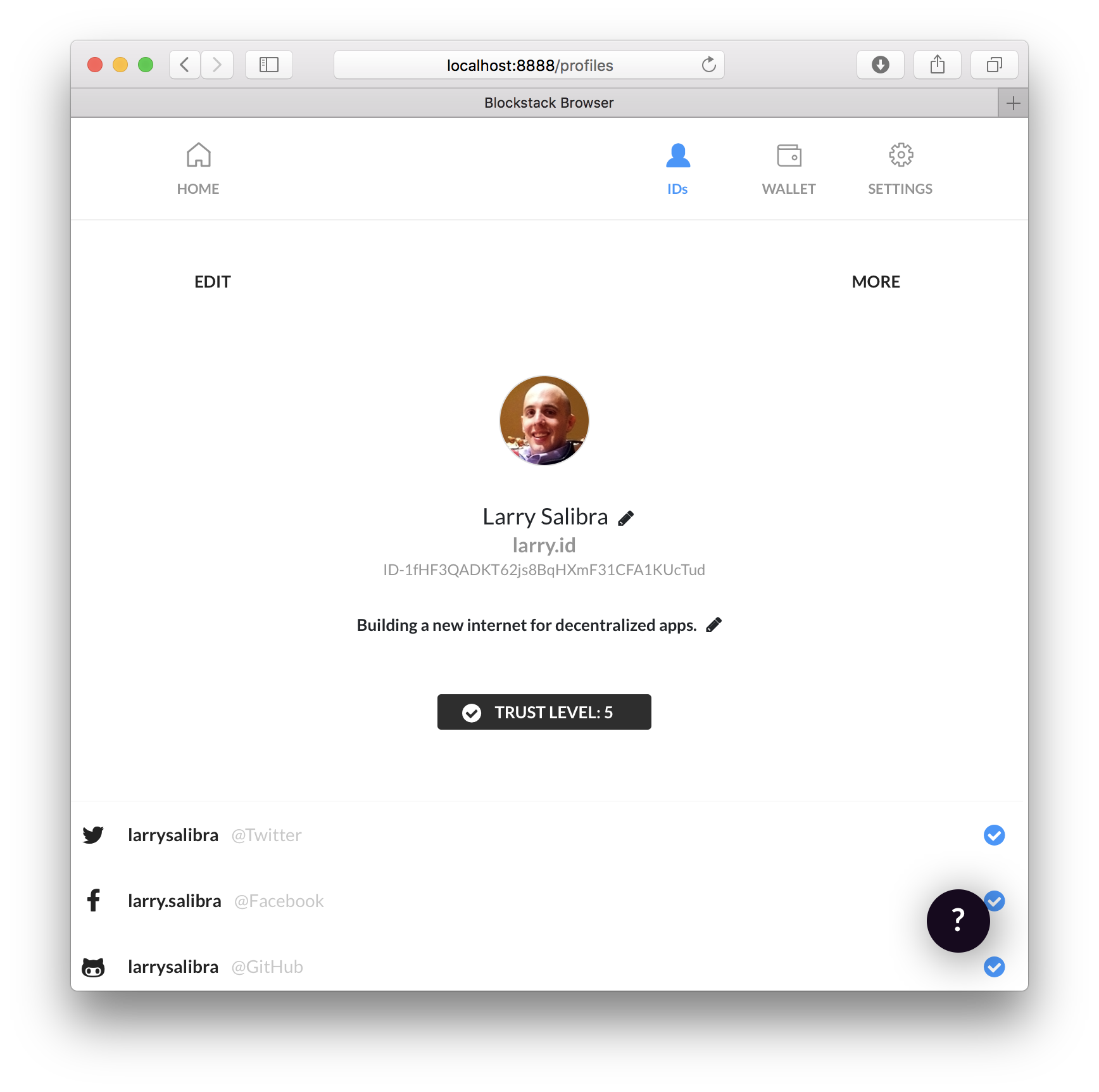 Blockstack Browser for the Web Image