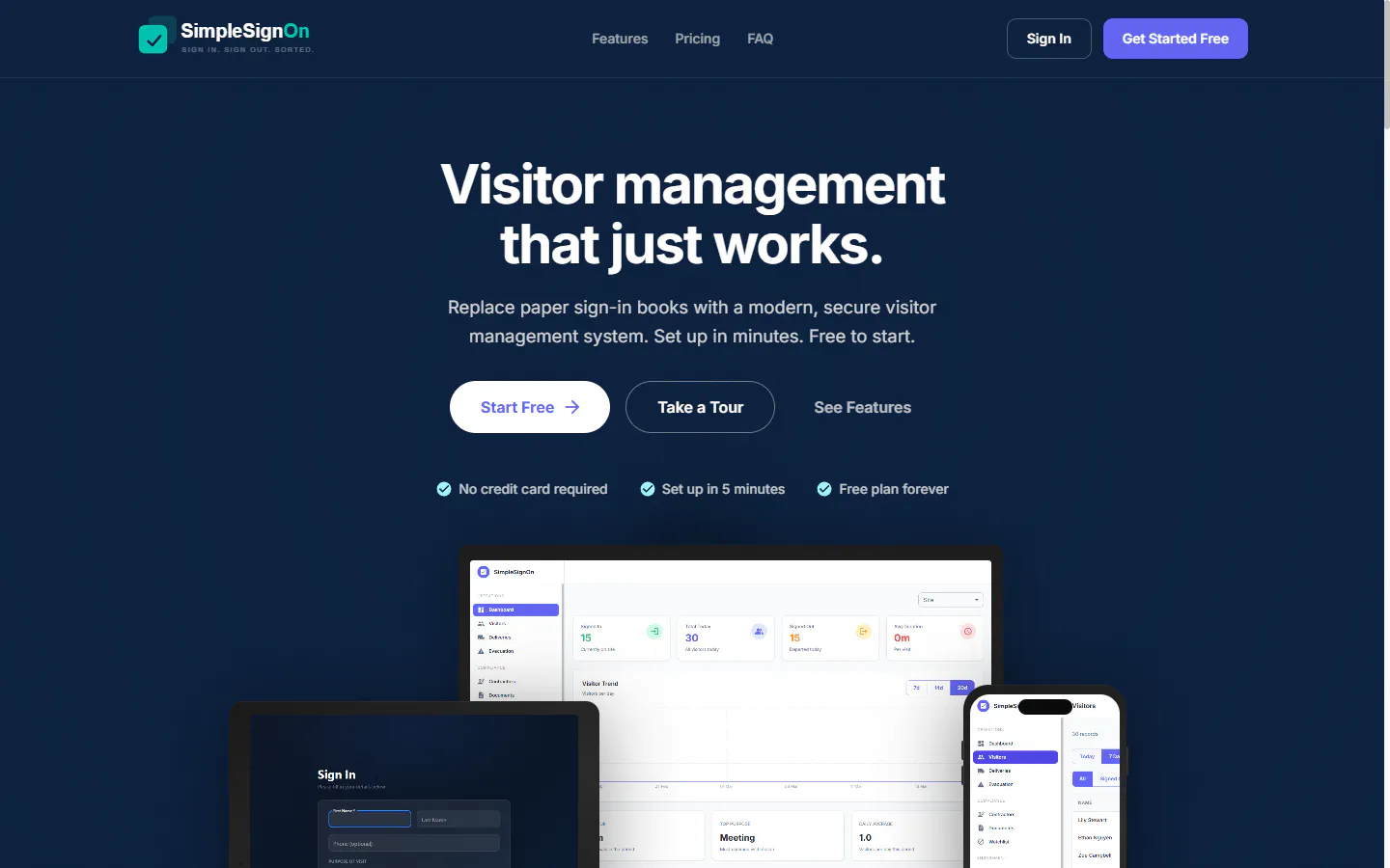 SimpleSignOn product banner