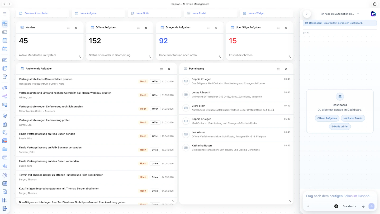 Clapilot screenshot 2