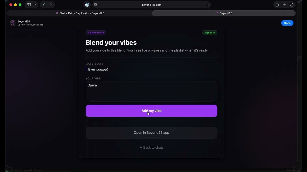 Beyond25 gallery image
