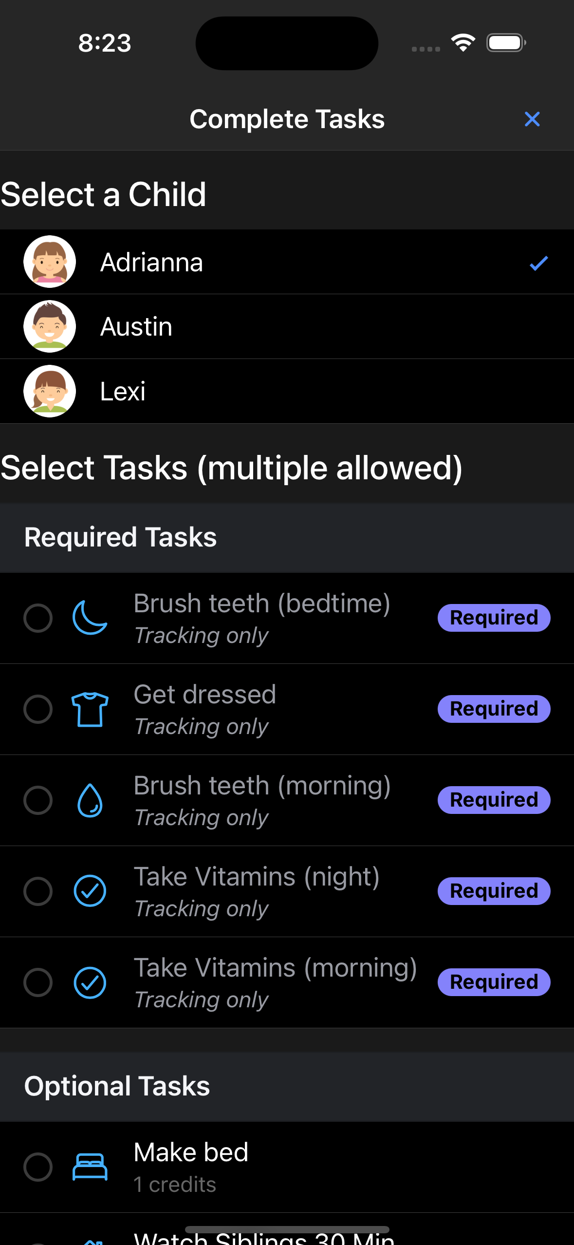KidCredits gallery image