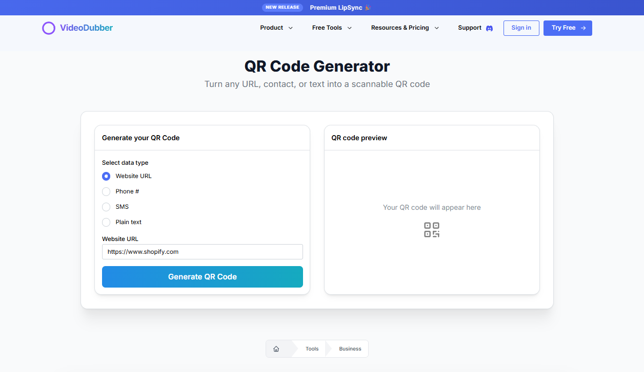 QR Code Generator gallery image