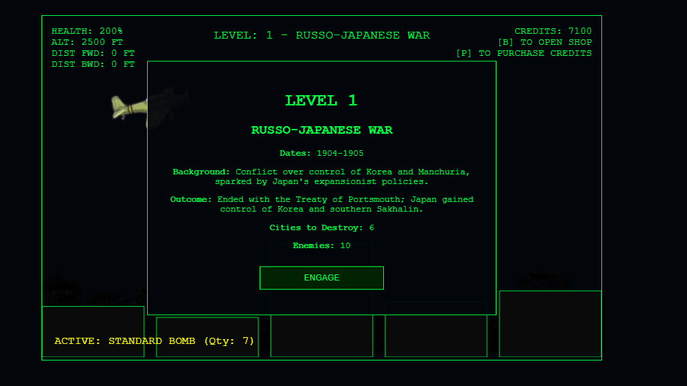 B2 Spirit - AirRaid & Combat Game - Screenshot 3 showing product features and functionality