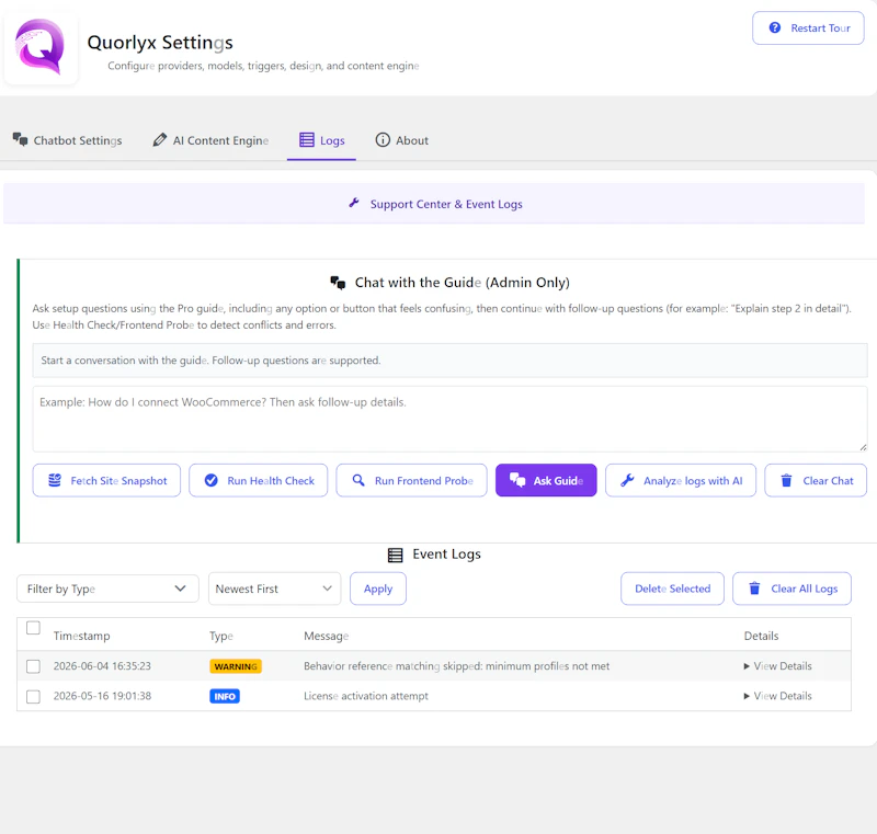 Quorlyx screenshot 1
