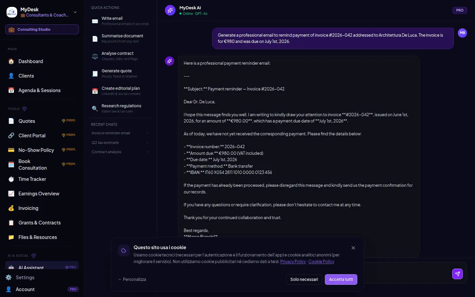 MyDesk screenshot 5