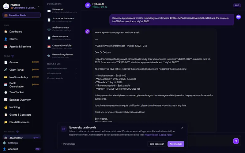 MyDesk screenshot 5