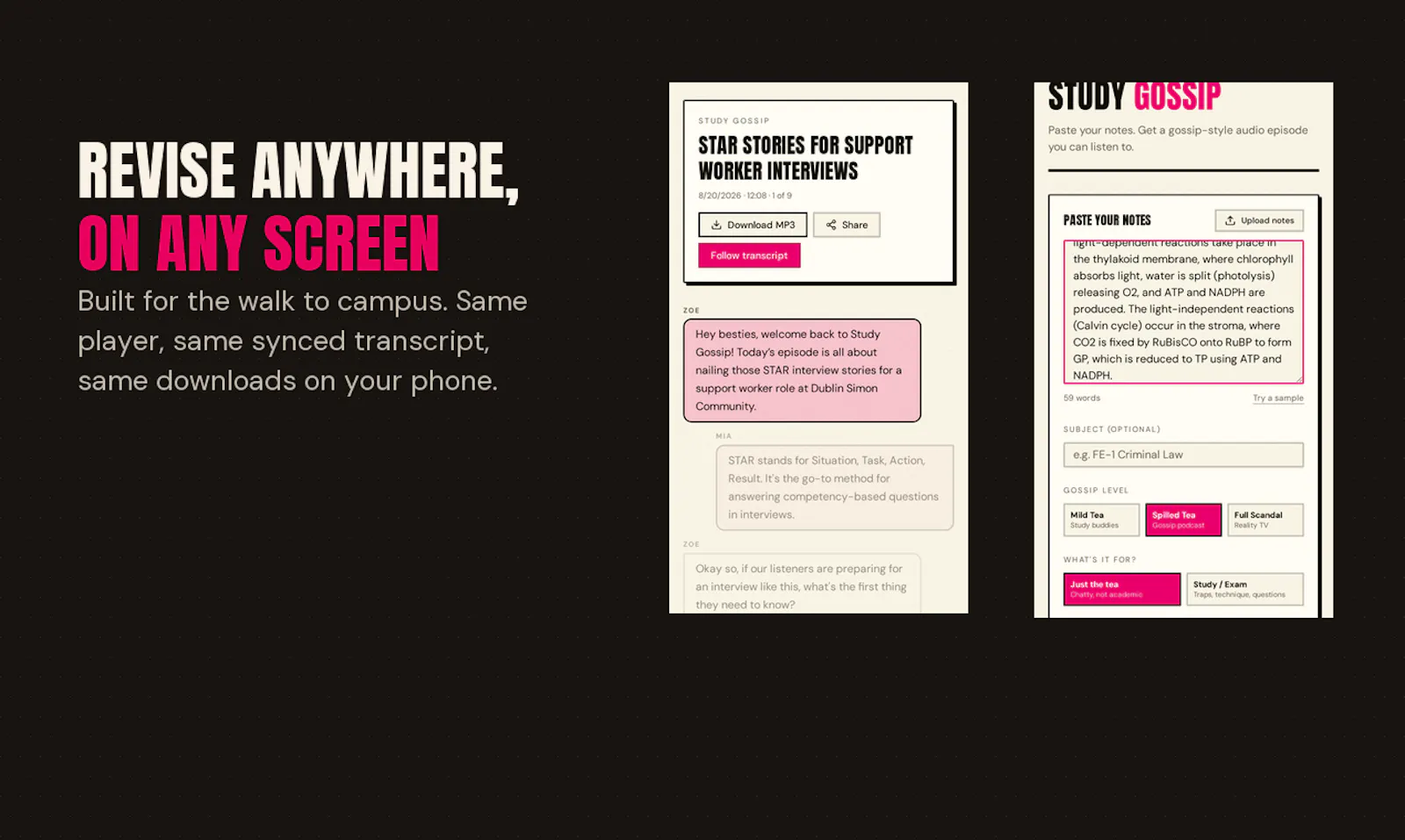 Study Gossip screenshot 8