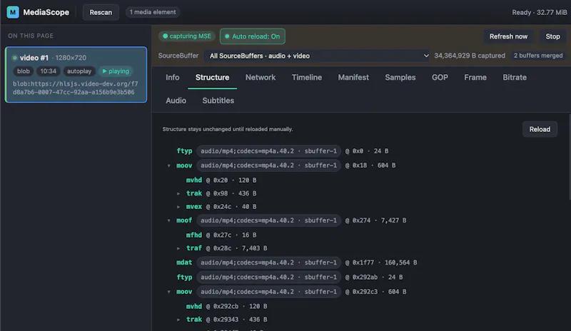 MediaScope screenshot 2