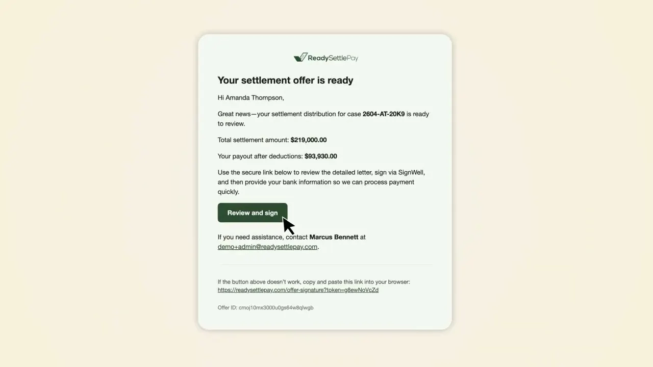 ReadySettlePay gallery image