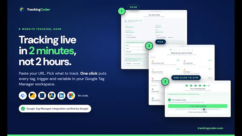 TrackingCoder screenshot 1 (video preview)