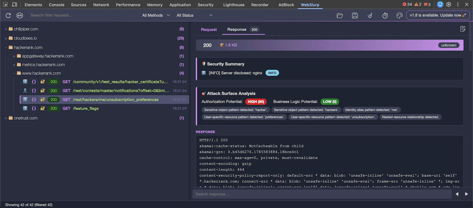 WebSlurp screenshot 3