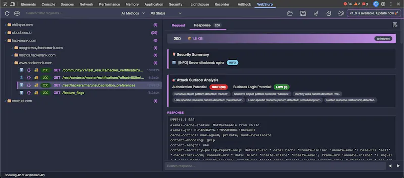 WebSlurp screenshot 3